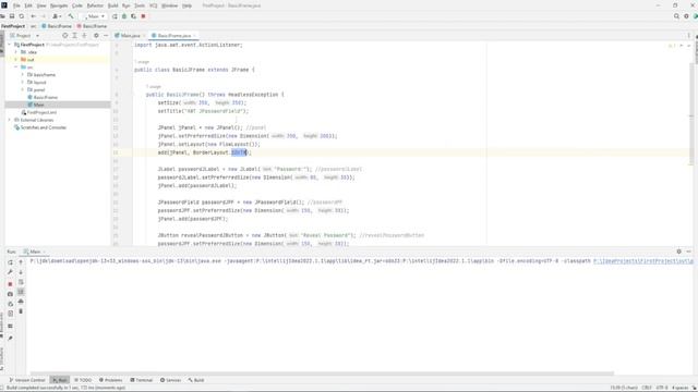 Поле пароля. JPasswordField | JavalinUa | Java | Swing смотреть онлайн