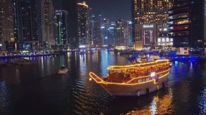 Вечерняя прогулка по Дубай Марина и JBR