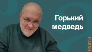 Горчит медведь. Валерий Кузенков о горьком мясе.