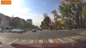 Almaty road trip. Проспект Абылай Хана \ Абая. Октябрь 2024 #kazakhsta