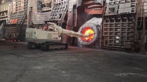Машины ломки футеровки конвертеров INNOVAKE LBS120