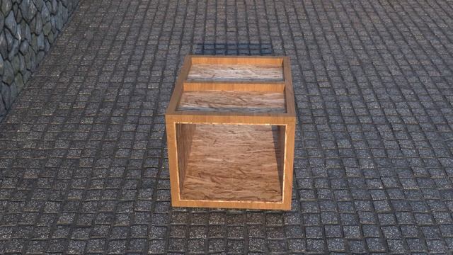 Простая будка для собаки