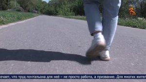 Луховичанка Мария Симакова на конкурсе "Земский почтальон"