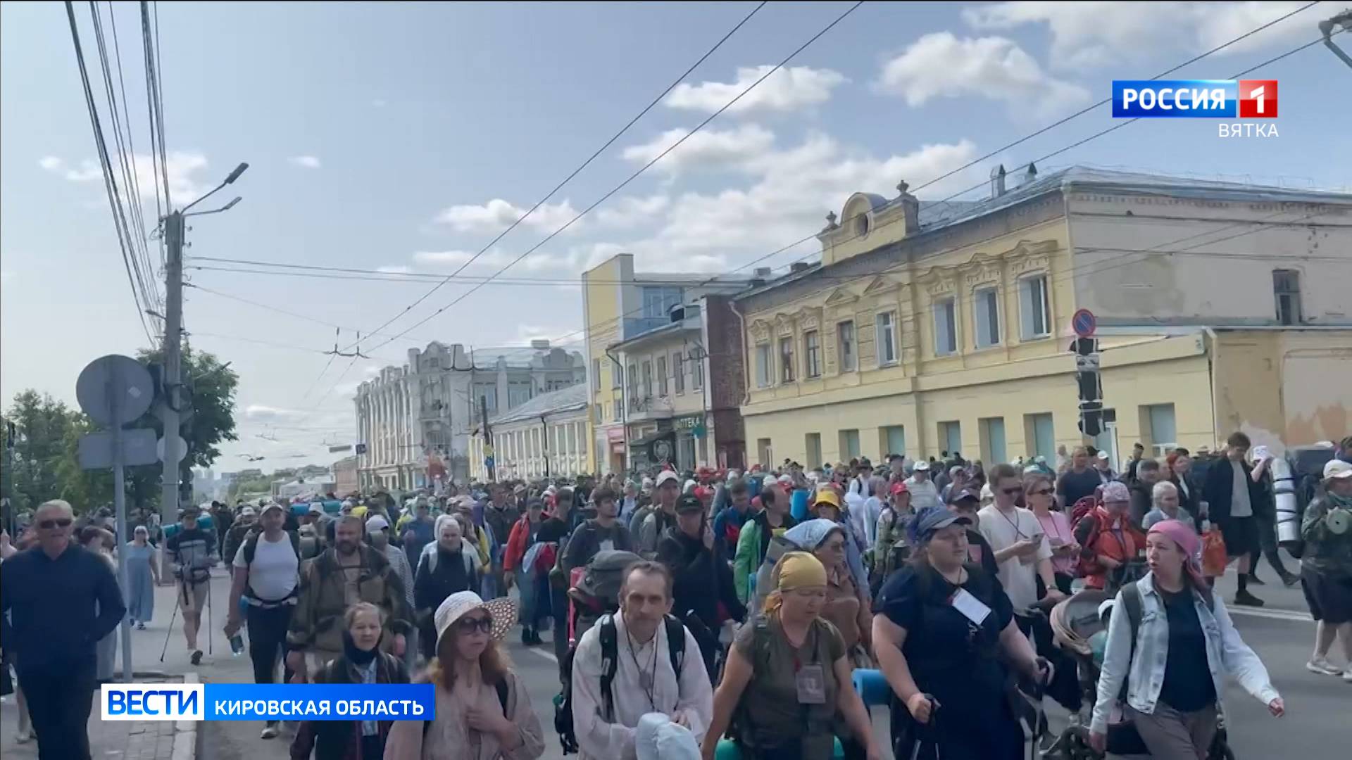 Из Кирова в Великорецкий крестный ход вышла 21 тысяча паломников