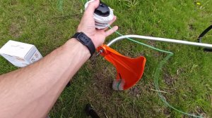 Как наматывать леску на головку Stihl c6-2, для Fse60-81 и Fs38-45. Удобная заправка для c6-2
