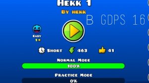 Hekk 1 By Hekk I Ну О-о-о-о-очень легко! I GDPS 1.6