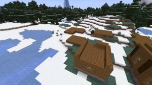 ПОСТРОИЛ ЗИМНЮЮ ДЕРЕВНЮ ДЛЯ ЖИТЕЛЕЙ В MINECRAFT 1.20.1 || ДО И ?