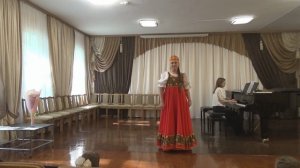 "Сапожки русские" муз. Н.Курдина, сл. А.Щербань, исп. Христич София, 13 лет.