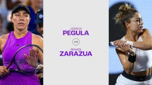 10.02.2025. Паула Бадоса - Рената Сарасуа. WTA Doha. Paula Badosa - Renata Zarazua
