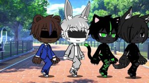 Клип Gacha Life "Четыре пацана"
