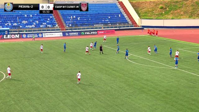 9 тур. Рязань-2 (Рязань) - СШОР №1 Салют-М (Белгород) 0:0