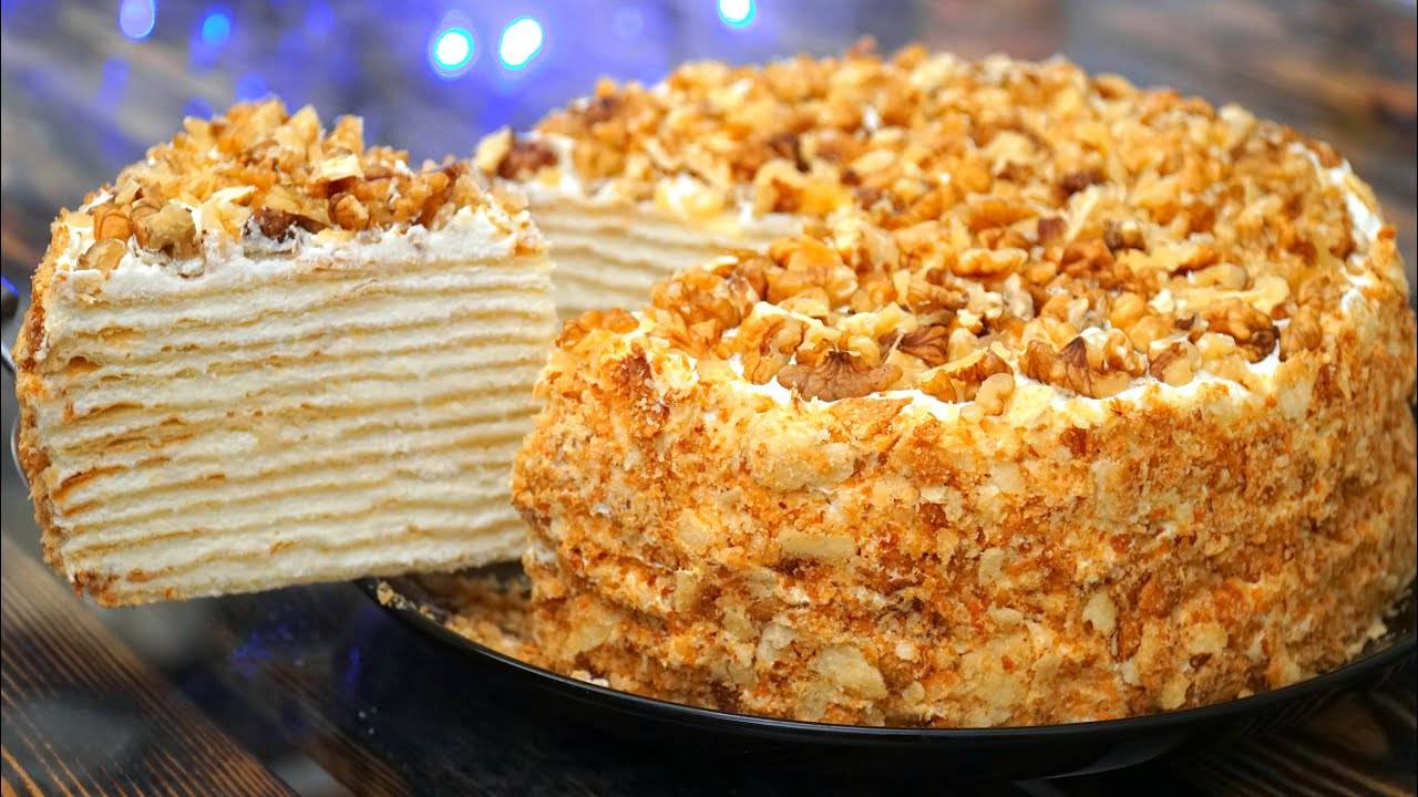 Торт НАПОЛЕОН Cамый ВКУСНЫЙ и НЕЖНЫЙ!!! ИДЕАЛЬНЫЙ РЕЦЕПТ
