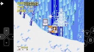 мы играем в sonic 3 и ещё баги