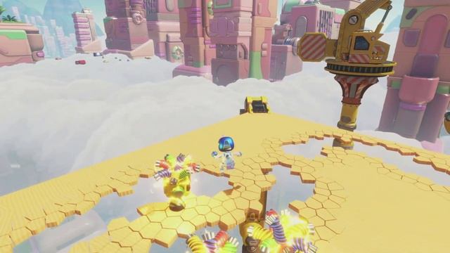 ASTRO BOT (PS5) - Кроши-круши 1 / Crumble Rumble 1 lvl смотреть онлайн