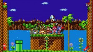 Марио против соника