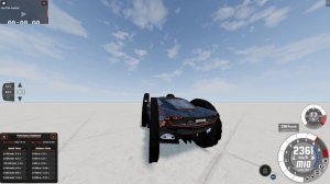 Езда на быстрейшей машине в Beamng.drive