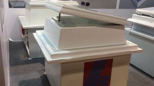 Зенитный фонарь тип F100 с электроприводом типа KSA