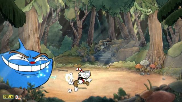 гайд на слизня Cuphead