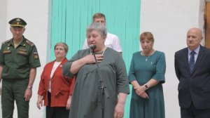 В селе Мазаново открыли памятную доску Герою России Роману Фёдорову