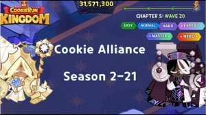 Cookie Alliance Season 2 21 Easy Hero Guide Cookie_Run Kingdom