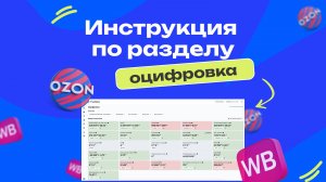 Инструкция по разделу оцифровка