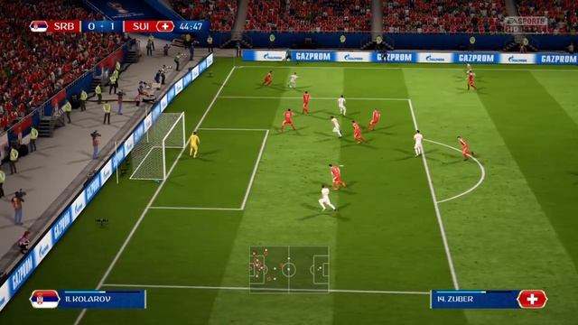 Сербия - Швейцария / FIFA World Cup Russia 2018 / FIFA 18 смотреть онлайн