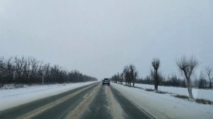 Зимняя дорога трасса 2025.02.24