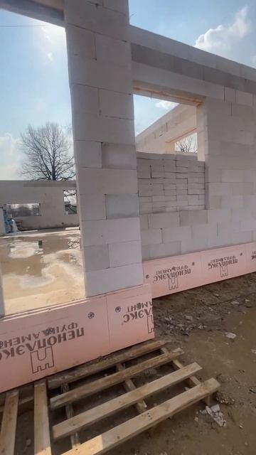 Каким образом нужно выполнить кладку стен из пеноблок смотреть онлайн