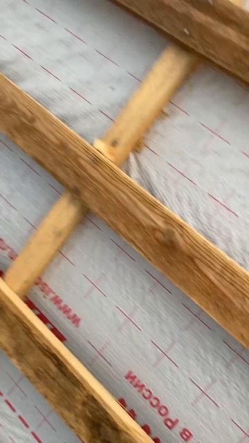 Обрешётка под металочерепицу #астрахань #кровля смотреть онлайн