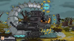 HomeAnimations – Мультики про танки  МЫ ДОЛЖНЫ ОБЪЕДИНИТЬ СИЛЫ ! АртоМонстр vs Гибрид Монстр