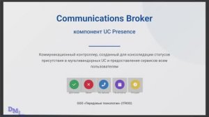 Описание решения UC Presence от компании Itroo