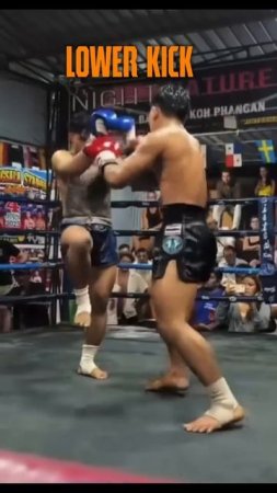 Техника Муай Тай🥊 #муайтай #бокс #спорт #тренировка