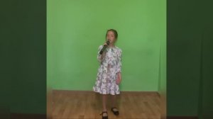 "Калина" исполняет Мельникова Полина, 9 лет, Театр-песни ,"Лето"