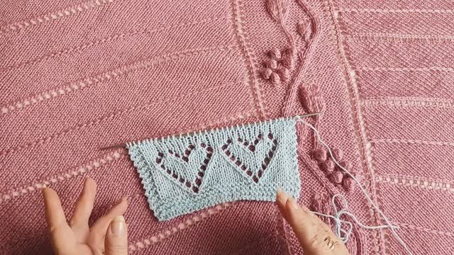 Узор Сердечко. Описание смотреть онлайн