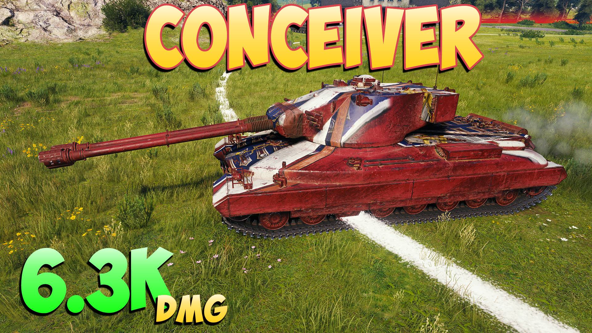 Conceiver - 4 Фрагов 6.3K Урона - Расплывчатый! - Мир Танков