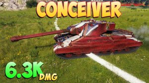 Conceiver - 4 Фрагов 6.3K Урона - Расплывчатый! - Мир Танков