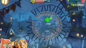 Angry birds 2. Паника короля свиней . Свиньи замочили босса .