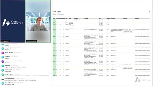 Вебинар MDX - тестирование в Optimacros