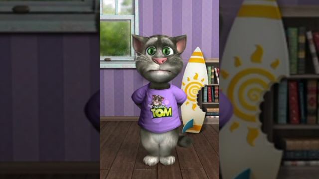 Говорящий Том поцарапал Бена за то, что он говорил, что смотреть онлайн