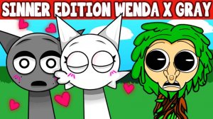 INCREDIBOX SPRUNKI 😈 | SINNER + WENDA×GRAY! 💘💀 ВСЕ РЕАКЦИИ!