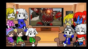 реакция персонажей андертейл на "мышич"// warhammer