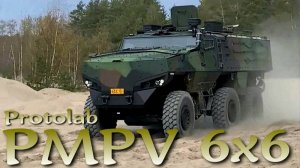 Бронемашина Protolab PMPV 6x6