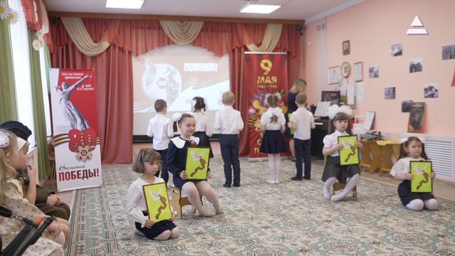 Творческий конкурс дошкольников. Победе посвящается