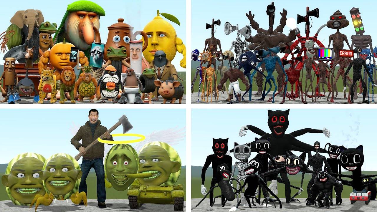 Новые Мемы Brainrot Против Сиреноголового Против Картункэта Против Лингангской Дыни смотреть онлайн