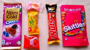 АСМР . РАСКЛАДЫВАЮ СЛАДОСТИ. Шуршание упаковки,  распаковка.