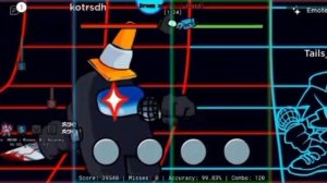 играю против своего друга в fnf Roblox | Monday morning misery beta (пер?