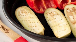 Баклажанно-перечный паштет с орехами