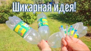 Почему я Раньше до этого не додумался, Как сделать капельный полив за 3 минуты!