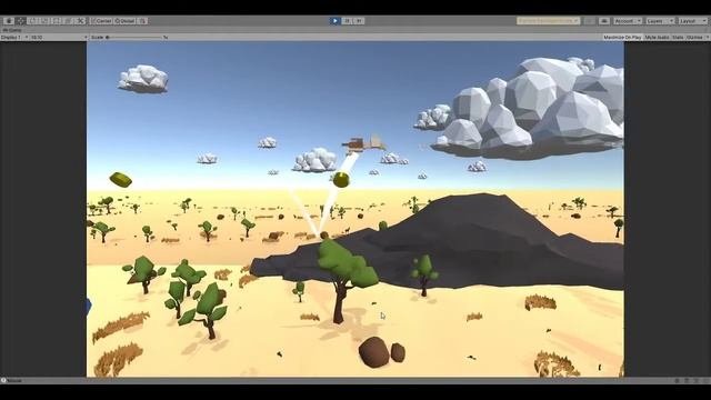 Прототип Flappy Bird на Unity
