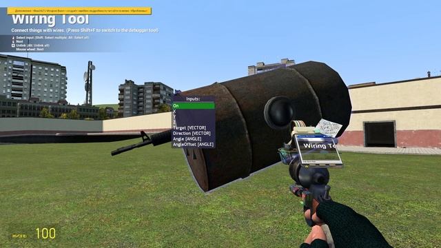 Простая турель на Wire mod смотреть онлайн